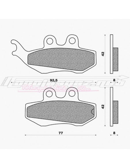 Plaquettes De Frein P04 Newfren AV TZR RS DRD Racing