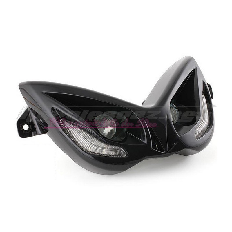 Double optique R8 Tun'R Nitro / Aerox noir