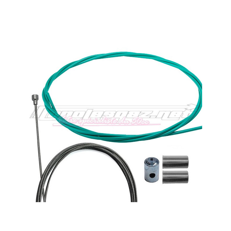 Kit câble de gaz universel vert