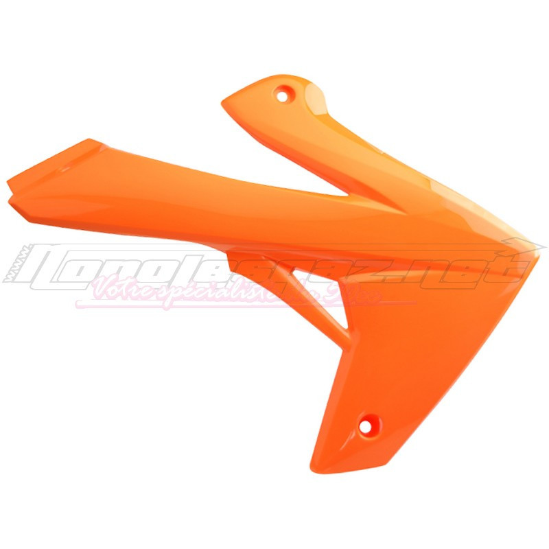 Ouie de radiateur droite Rieju MRT 2009-2021 orange