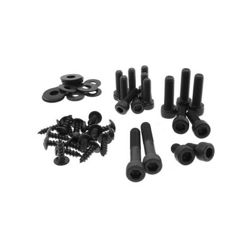 Kit vis carrosserie Aprilia SR 98-04 acier noir