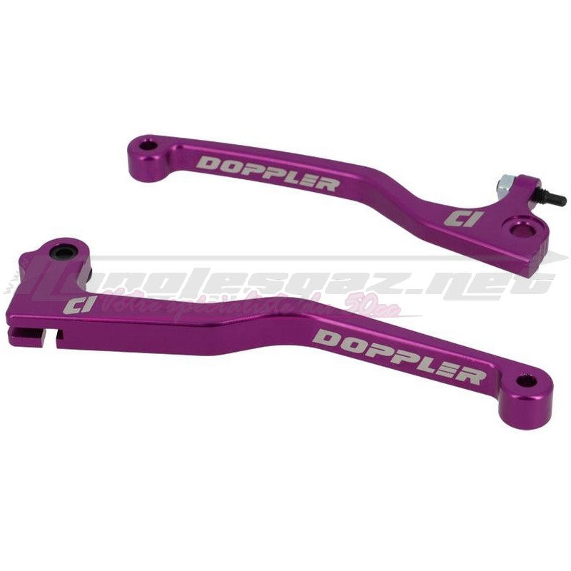 Leviers Doppler Beta RR Grimeca violet (paire)