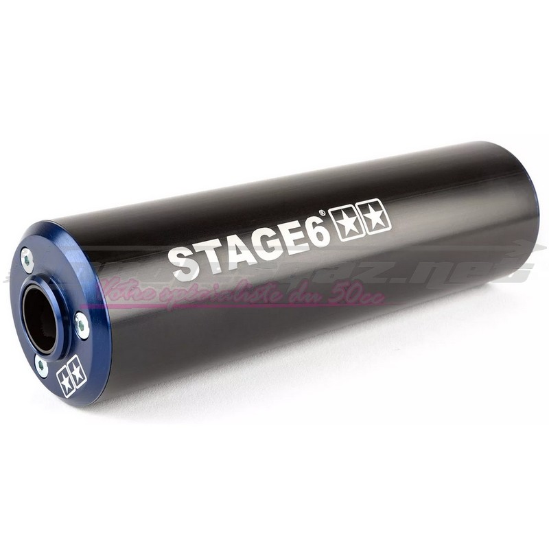 Silencieux Stage6 50-80 noir / bleu